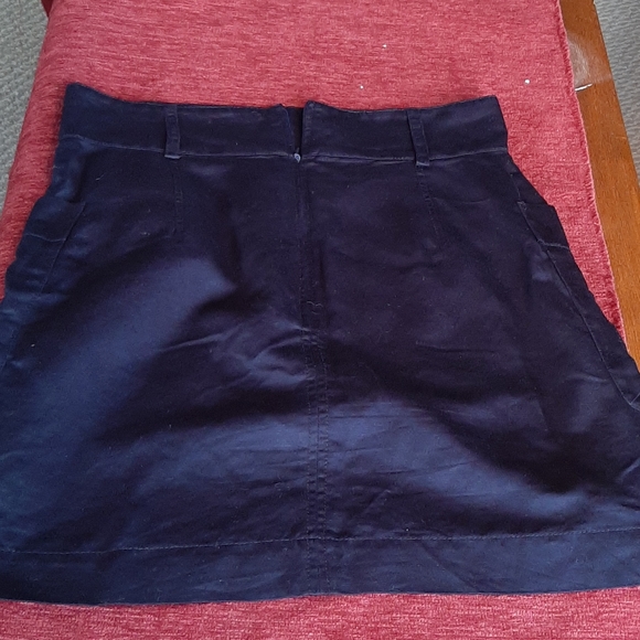 French Connection Denim linen and cotton skirt - Picture 4 of 6